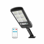 Solarna LED stenska svetilka z daljincem 120 LED 24W 1800lm s senzorjem