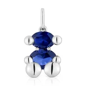 Srebrni obesek Tous Bold Bear Lab