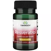 Swanson – Resveratrol 50 mg, 30 kapsul