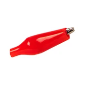 Mini izolirana krokodilja sponka 28 mm rdeča 96-783-
