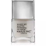 Nails Inc. Better on Top Matte hitro sušeči zgornji lak z mat učinkom 14 ml