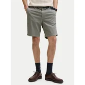 Jack & Jones Kratke hlače iz tkanine Ace Vance 12293005 Temno zelena Relaxed Fit