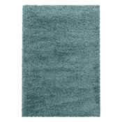 XXXL PREPROGA Z VISOKIM FLOROM Sydney 3000 hellblau 300/400 cm tkano svetlo modra