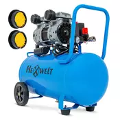 THUNDER Brezoljni kompresor HEXWELT HW-KBO-2T-50L – 1500 W, 50 L, 8 BAR, 250 l/min, (5000222718)