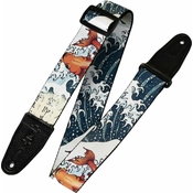 Levys MPD2-016 Print Series 2 Polyester Guitar Strap Splash