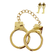 Taboom Luxury BDSM Handcuffs Gold Plated