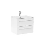 Vario Clam 60 spodnja omarica s pomivalnim koritom belo-bela