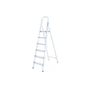 GEKO G02418 Aluminijasta 6-stopenjska lestev, 150 kg