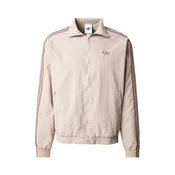 ADIDAS ORIGINALS Prehodna jakna Firebird kremna/temno bež