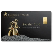 1g zlata | Heimerle + Meule (Secain Card)