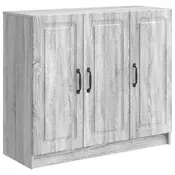 Kreveta Siva sonoma 89 x 34,5 x 77 cm Konstruirano drvo