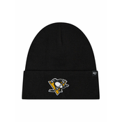 47 Brand Kapa Nhl Pittsburgh Penguins Haymaker 47 Cuff Knit H-HYMKR15ACE-BK Črna