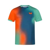 Moška majica Butterfly Shirt Toyama Orange-Blue XXL