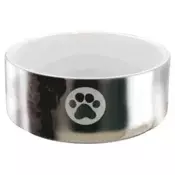 Trixie Keramicka posuda Silver - 19 cm