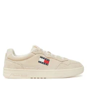 Superge Tommy Jeans Tjm Cupsole Suede EM0EM01568 Écru