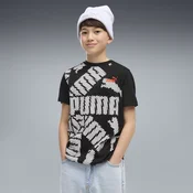 PUMA Essentials Logo Lab Tee Youth, Kids, Black, 13-14Y