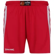 SPALDING Sportske hlace Jam crvena / crna / bijela