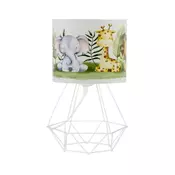 Decija stona lampa KIDS ROOM 1xE27/60W/230V, precnik 18 cm, motiv džungle