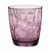 Bormiolli kozarci DIAMOND, 300 ml, vijolični, 6 kosov
