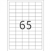 Etikete Eurolabel, 38 x 21,2 mm | 65