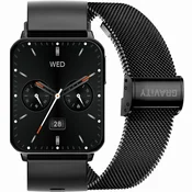 shumee Pametna ura unisex gravity GT17-7 - amoled, dodaten pašček (sg038g)