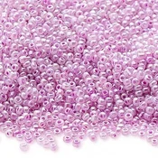 Kašaste perle (seed bead) 11/0 -2 mm pastelna lila