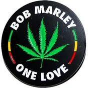 Bob Marley Leaf Odznak 40 x 40 mm