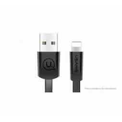 USAMS podatkovni kabel U2 SJ199 Lightning 2A, 1.2 m, črn