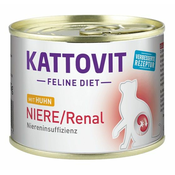 Kattovit Kattovit renal piletina - konzerva 185g hrana za macke