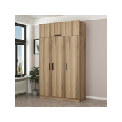 Hanah Home Ormar Minar 235, 135x235x52 cm, Smeda