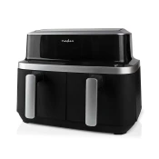 Friteza Na Vruci Zrak | 2×4.2 l | 2600W | Timer | NEDIS