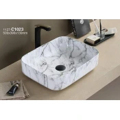 Umivalnik Kimic White Stone 50