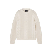 AllSaints Pulover TENTER ecru