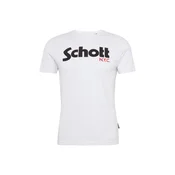 Schott NYC Majica rdeča/črna/bela