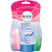 Veet Silk& In Shower Hair Removal CreamFresh Sensitive Skin 150ml