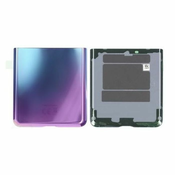 Samsung Galaxy Z Flip F700N - Pokrov baterije (spodaj) (zrcalno vijolicen) - GH82-22204B Genuine Service Pack