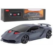 slomart RC avto RASTAR Lamborghini Sesto Elemento 1:24, siv