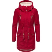 Ragwear Zimska jakna Elsie  rdeča