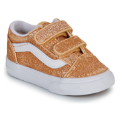 Vans Old Skool V GLITTER Apricot Glow Pozlačena