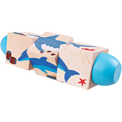 Bigjigs Toys Motoriziran valjček življenje v morju