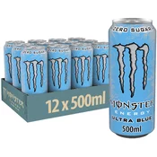 Monster Ultra Blue Zero Sugar 0,5l 12/limenka XXL