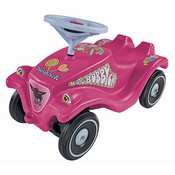 Poganjalec avto Bobby Car Classic Candy BIG rožnati z zvokom in nalepkami sladkarije od 12 mes