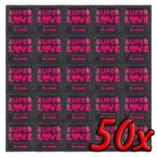 SuperLove Premium Latex Condoms Classic 50 pack