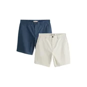 Next Chino hlače  temno modra / svetlo siva