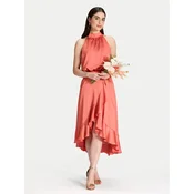Swing Cocktail obleka 5AH04500 Oranžna Regular Fit