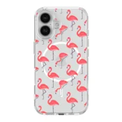 Maska Mag Case Nanobit Print za iPhone 17 Tropical Flamingos