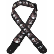PAS ZA KITARO PLANET WAVES Alchemy Guitar Strap, Muted Skulls