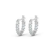 Swarovski Naušnice Vittore Pe Mini Hoop 5562126 Srebrna