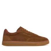 Superge Tommy Hilfiger Th Lo Lux Suede Sneaker FM0FM05997 Rjava