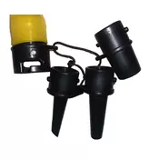 Firefly DOUBLE ACTION PUMP ADAPT, dodatki, črna 419020